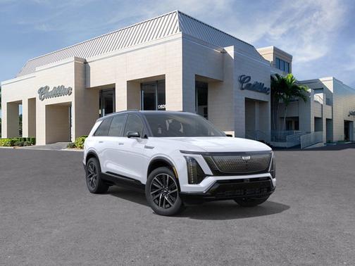 Vibrant White Tricoat 2026 Cadillac VISTIQ Sport