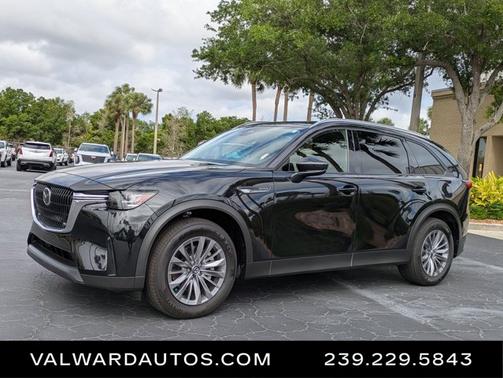 Jet Black Mica 2025 Mazda CX-90 Preferred Package