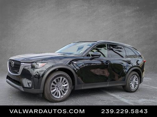Jet Black Mica 2025 Mazda CX-90 Preferred Package