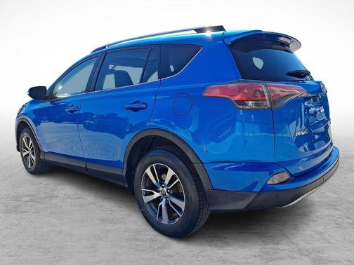 Electric Storm Blue 8X7 2017 Toyota RAV4 XLE