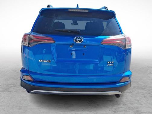 Electric Storm Blue 8X7 2017 Toyota RAV4 XLE