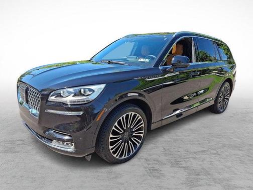 Infinite Black Metallic Clearcoat 2023 Lincoln Aviator Black Label AWD