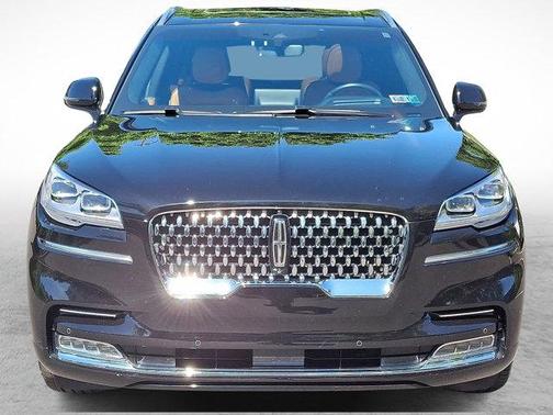 Infinite Black Metallic Clearcoat 2023 Lincoln Aviator Black Label AWD