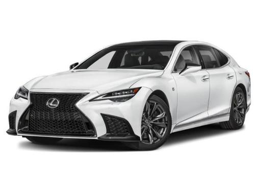 Ultra White 2025 Lexus LS 500 F Sport