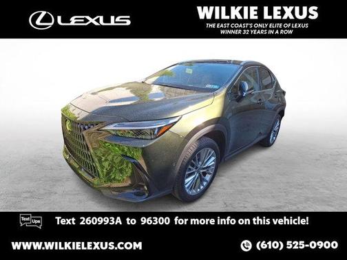 Nori Green Pearl 6X4 2025 Lexus NX 350 Luxury