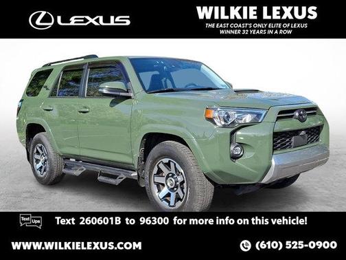 Army Green 2022 Toyota 4Runner TRD Off Road Premium