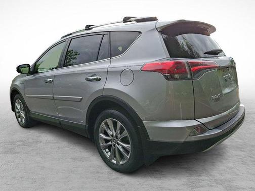 Silver Sky Metallic 2017 Toyota RAV4 Hybrid Limited