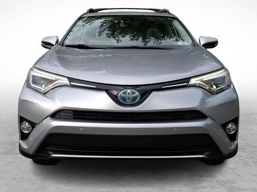 Silver Sky Metallic 2017 Toyota RAV4 Hybrid Limited