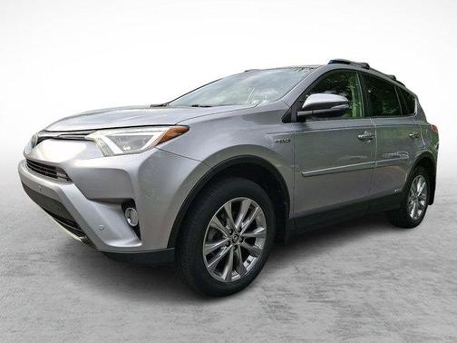 Silver Sky Metallic 2017 Toyota RAV4 Hybrid Limited