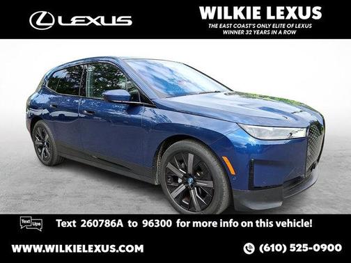 Phytonic Blue Metallic 2023 BMW iX xDrive50
