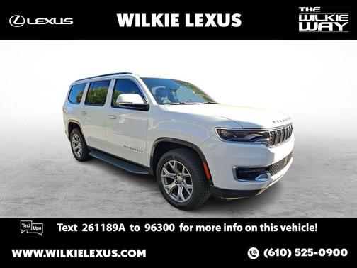 Bright White Clearcoat 2022 Jeep Wagoneer Series II 4x4