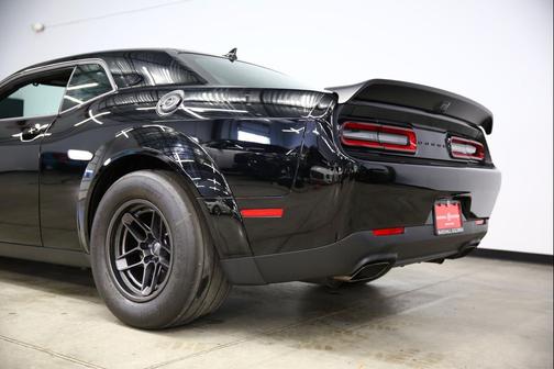 Pitch Black Clear Coat 2023 Dodge Challenger SRT Demon