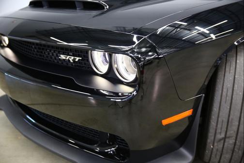 Pitch Black Clear Coat 2023 Dodge Challenger SRT Demon