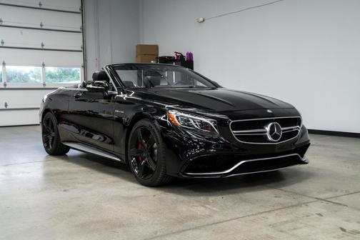 Black 2017 Mercedes-Benz AMG S 63 4MATIC