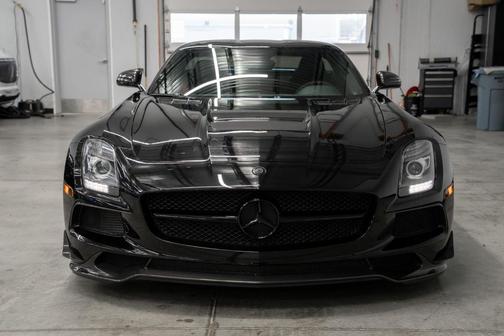 Obsidian Black Metallic 2014 Mercedes-Benz SLS AMG Black Series Base