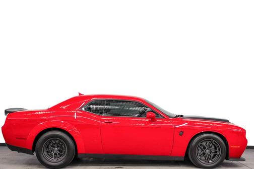 TorRed Clear Coat 2023 Dodge Challenger SRT Demon