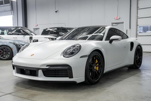White 2022 Porsche 911 Turbo S