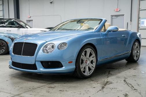 Silverlake Metallic 2015 Bentley Continental GT V8 S