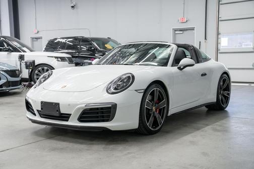 White 2019 Porsche 911 Targa 4S