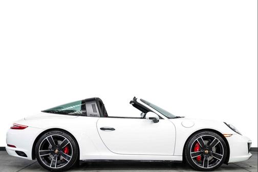 White 2019 Porsche 911 Targa 4S