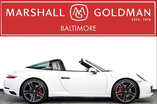 White 2019 Porsche 911 Targa 4S