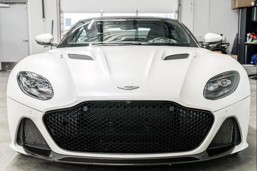 Satin Morning Frost White 2019 Aston Martin DBS Superleggera