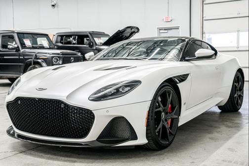 Satin Morning Frost White 2019 Aston Martin DBS Superleggera