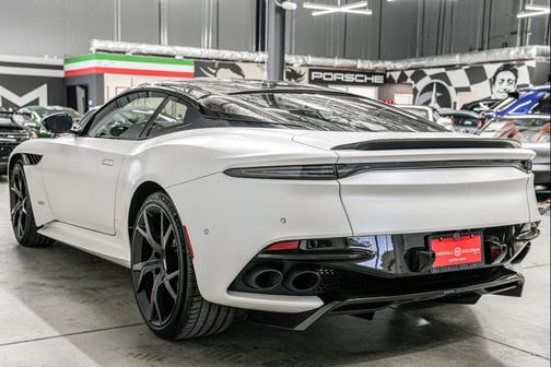 Satin Morning Frost White 2019 Aston Martin DBS Superleggera