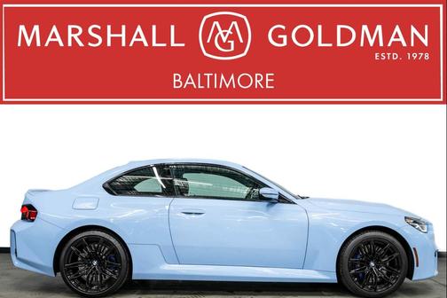 Zandvoort Blue 2025 BMW M2 -6 Speed Manual, Low Miles, LED lighting