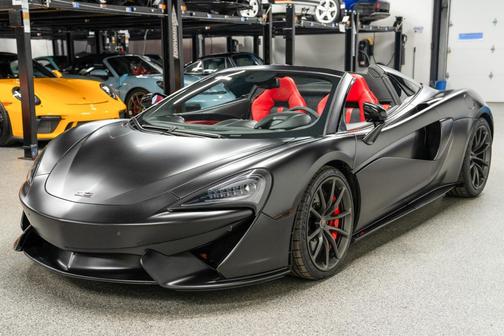 2018 McLaren 570S Spider -Full Matte Paint Protection Film, Alcantara Interior