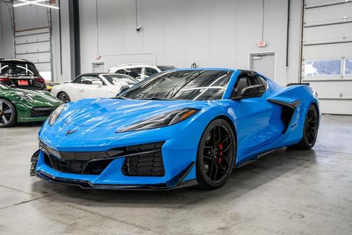 Rapid Blue 2025 Chevrolet Corvette Z06