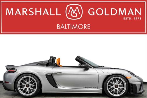 GT Silver Metallic 2025 Porsche 718 Spyder RS
