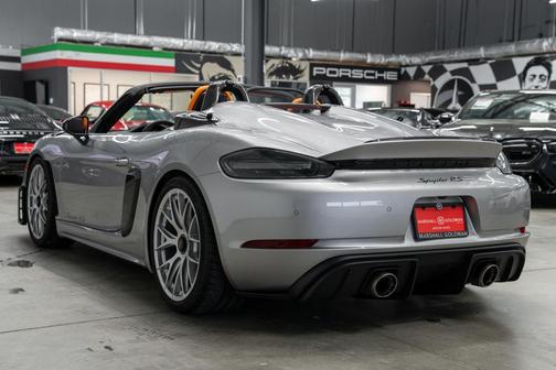 GT Silver Metallic 2025 Porsche 718 Spyder RS