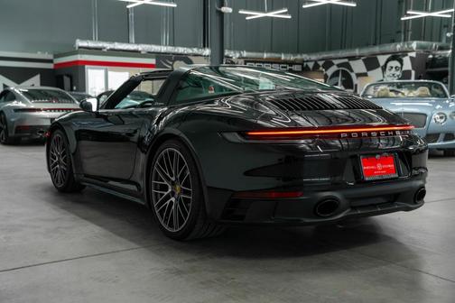 Jet Black Metallic 2024 Porsche 911 Targa 4