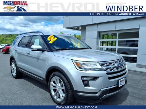 Ingot Silver Metallic 2018 Ford Explorer Limited 4WD