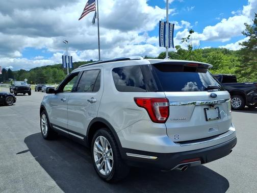 Ingot Silver Metallic 2018 Ford Explorer Limited 4WD