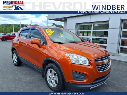 Orange Rock Metallic 2016 Chevrolet Trax AWD 4dr LT