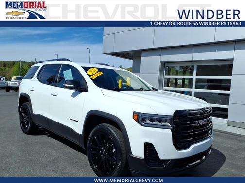 Cayenne Red Tintcoat 2022 GMC Acadia AWD 4dr SLE