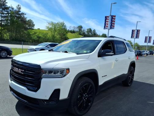Cayenne Red Tintcoat 2022 GMC Acadia AWD 4dr SLE