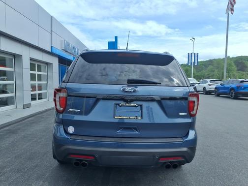 Blue Metallic 2019 Ford Explorer Sport 4WD
