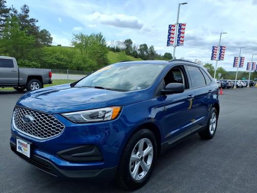 Atlas Blue Metallic 2024 Ford Edge SE AWD