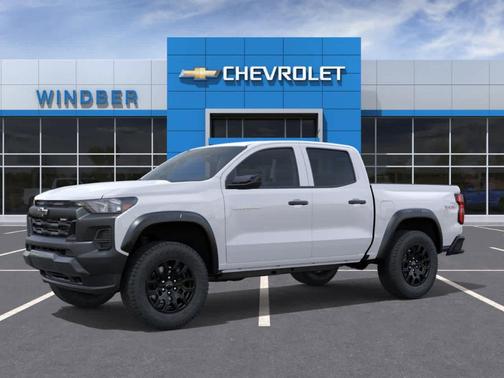 Summit White 2026 Chevrolet Colorado Trail Boss