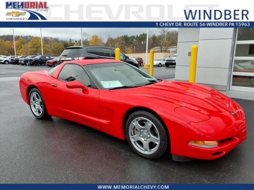 Torch Red 1997 Chevrolet Corvette 2dr Cpe