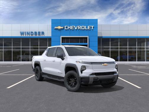 Summit White 2026 Chevrolet Silverado EV LT