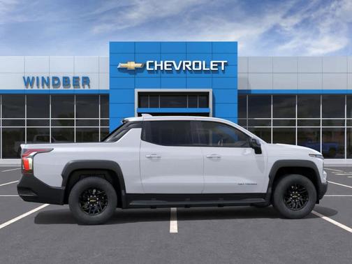 Summit White 2026 Chevrolet Silverado EV LT