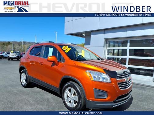 Orange Rock Metallic 2015 Chevrolet Trax AWD 4dr LT