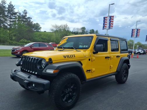 Hellayella Clearcoat 2021 Jeep Wrangler Unlimited Willys 4x4