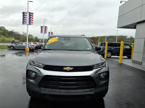 Satin Steel Metallic 2021 Chevrolet Trailblazer AWD 4dr LS