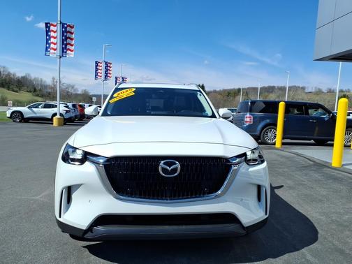 Rhodium White Premium 2025 Mazda CX-90 3.3 Turbo Preferred Package
