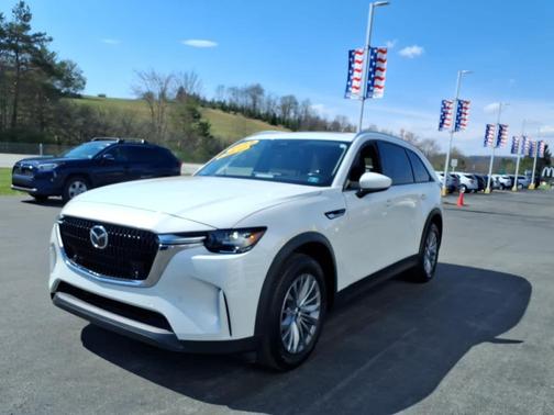 Rhodium White Premium 2025 Mazda CX-90 3.3 Turbo Preferred Package